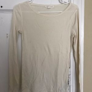Forever 21 | Cream Long Sleeve shirt